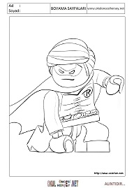 lego-batman boyama sayfaları